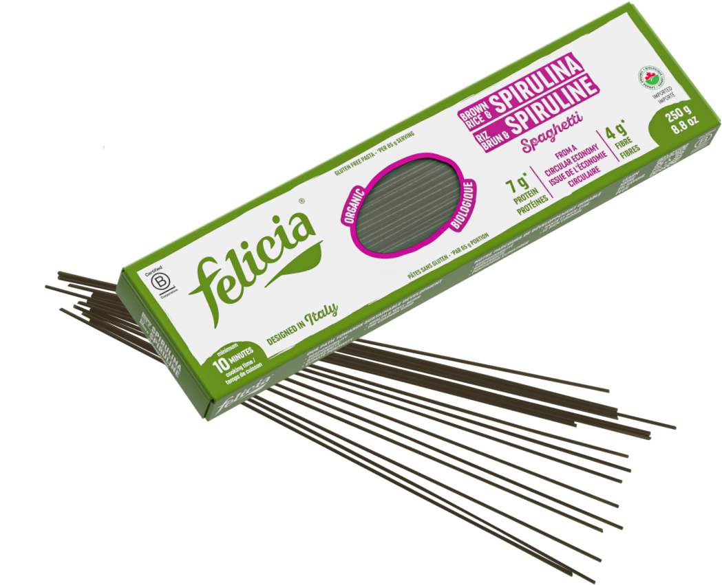 Brown Rice & Spirulina Spaghetti