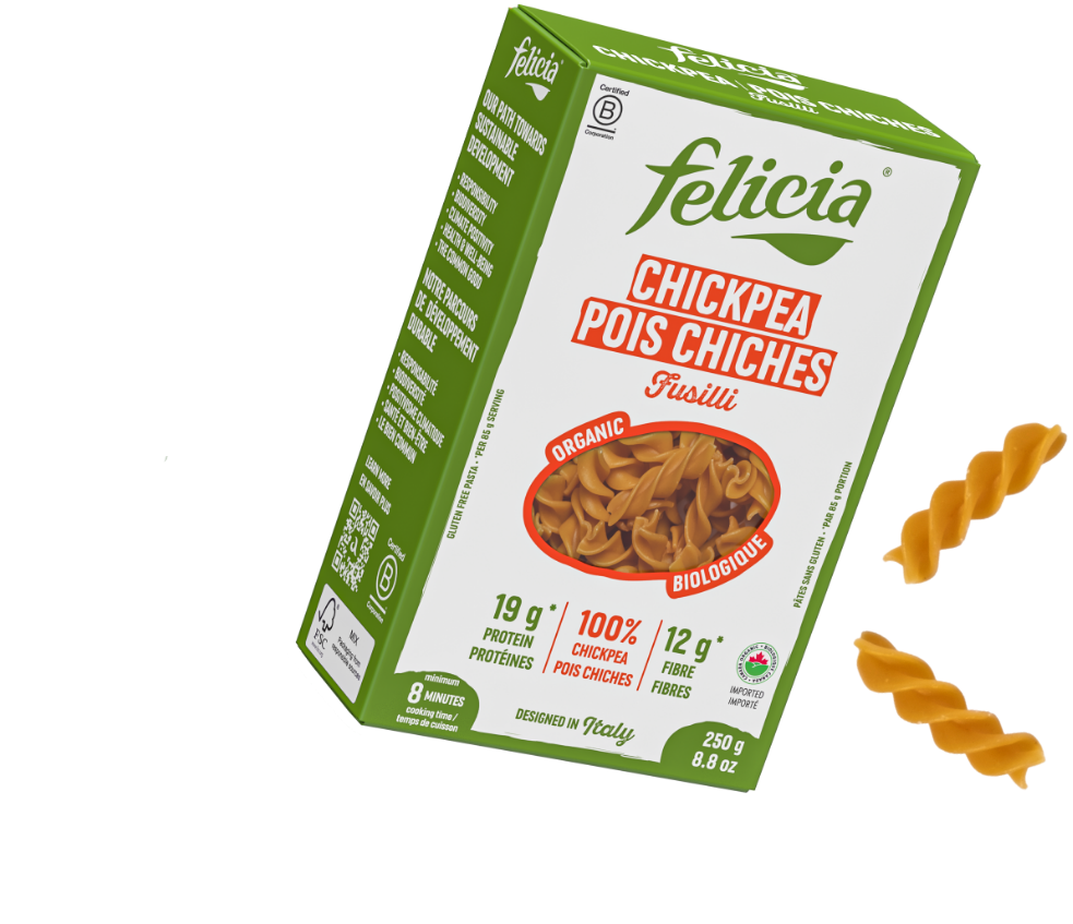 Chickpea Fusilli