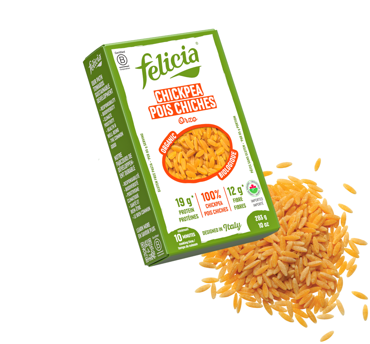 Chickpea Orzo