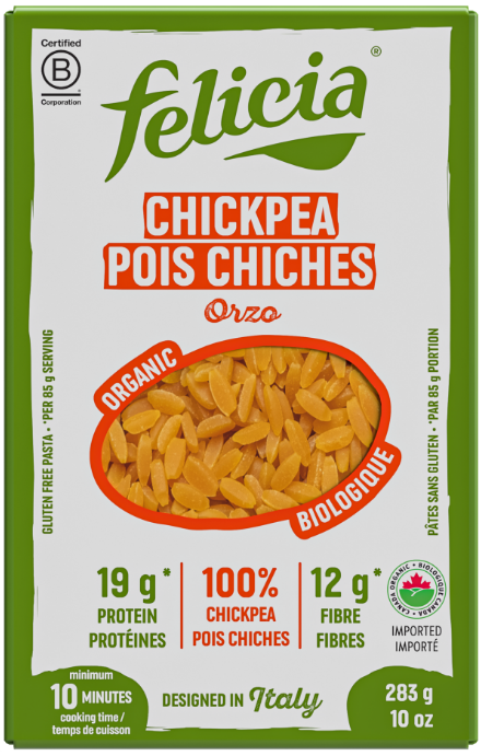 Chickpea Orzo