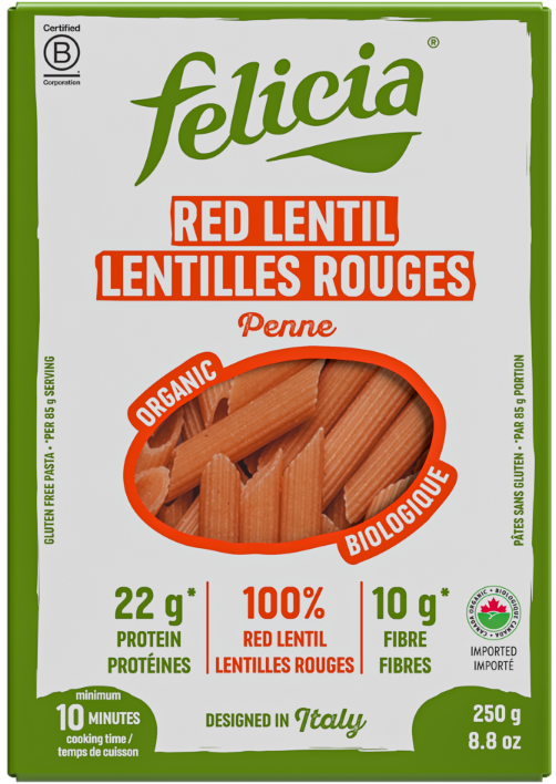 Red Lentil Penne