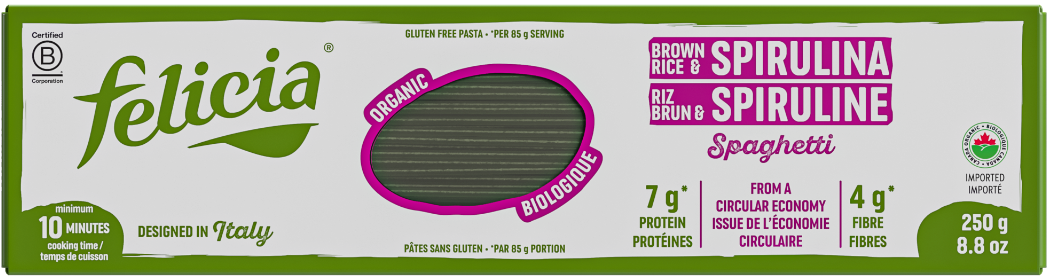 Brown Rice & Spirulina Spaghetti
